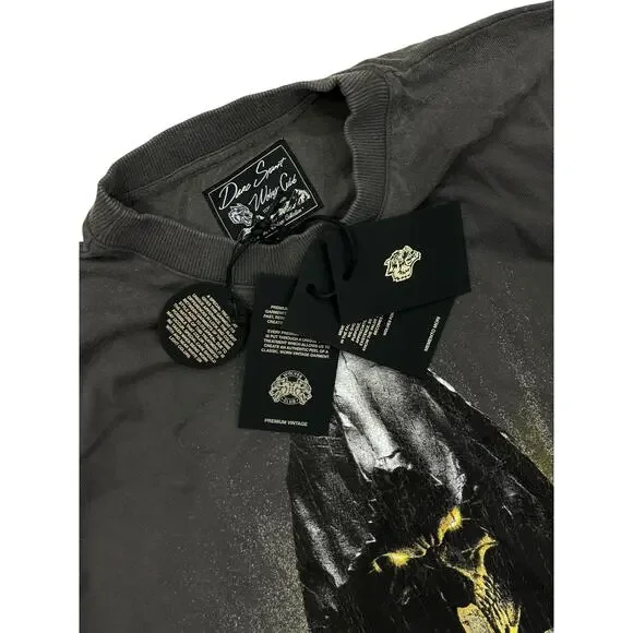 Darc Sport Men's Oversized T-Shirt You Weren't There Premium Vintage Tee - Picture 3 of 3